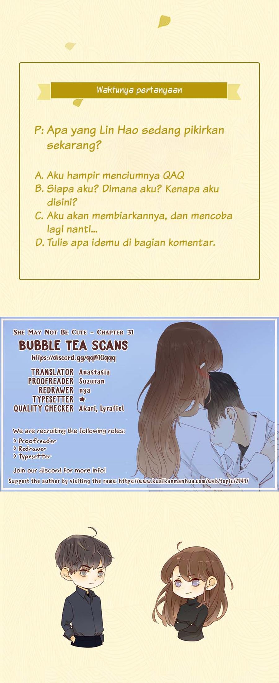 She May Not Be Cute Chapter 31 Gambar 12